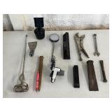 Mixer Attachment, Vise Grips, Wrench & Chisel