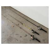 Zebco & Slab Shaker Fishing Rods & Reels