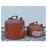 Vintage Metal Gas Cans