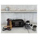 3/8 in Close Quarter Drill & Porter Cable Router