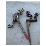 Come Along & Chain Booms