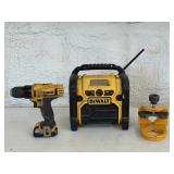 DeWalt 12-Volt Cordless 3/8 in Drill & Radio