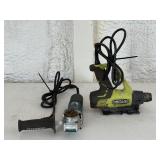 Makita Electric Grinder & Ryobi Heat Gun