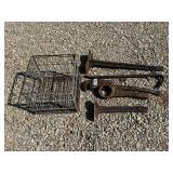 Prybar, Wrenches & Metal Crate