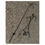 Shepherd Hook & 3-Hook Plant Hanger Stand