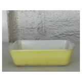 Vintage Pyrex A-41 Yellow Casserole Dish with Lid