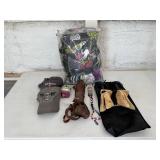 Shoe Stretchers, Dog Leashes, Blanket & Hats
