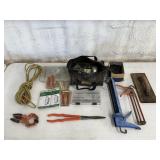 Caulk Gun, Screws & Hardware