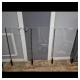 Clear Acrylic Safety Barrier with Metal Rods