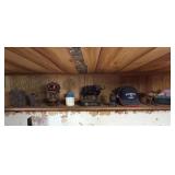 Buffalo Statue, Lamp, Cast Iron Stove, etc.