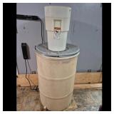 Plastic Barrel with Lid and Inner Container