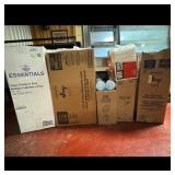 Styrofoam Cups, Lids, Straws