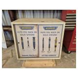 Monroe Shock Absorber Display Cabinet
