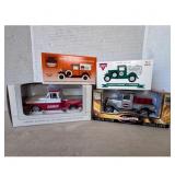 4 Die-Cast Replica Truck Banks