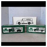 3 ERTL Shamrock Die-Cast Coin Banks