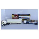 3 Toy Trucks John Deere and Buddy Sonic