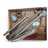 Assorted Used Metal Wrenches and Tools