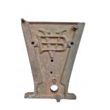 Antique Van Brunt Grain Drill Planter Box End