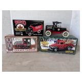 4 Ertl Die-Cast Collectibles