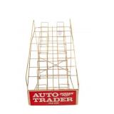 Auto Trader Metal Magazine Rack Display Stand