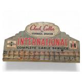 International Check Cables Metal Sign Rack