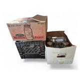 Glass Jars - Mason, Golden Harvest, Kerr