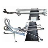 Metal Wrench Set with Racks