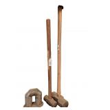 2 - Wooden Handle Sledge Hammers
