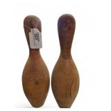 Wood Bowling Pins (2)