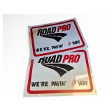 Road Pro Metal Sign Lot of 2