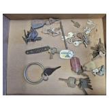 Vintage Metal Key Lot