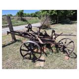Vintage Steel Farm Plow Implement