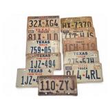 Texas License Plates