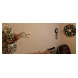 Wall Decor Vase with Artificial Flowers