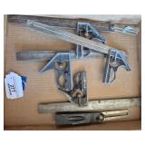 Assorted Measuring and Marking Tools