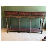 Console Table with 3 Drawers
