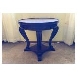 Round Pedestal Accent Table