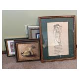 Framed Prints and Drawing