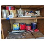 Paint Cans and Supplies