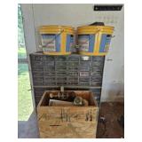 Bolt Bin & Buckets w/ Content