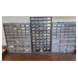 Three Parts Storage Cabinets with Hardware