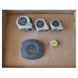 Stanley & Task Force Tape Measurers
