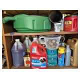 Assorted Household and Automotive Fluids