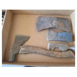 3 - Axe Heads & 1 - Axe