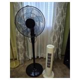 Pedestal Fan and Tower Fan