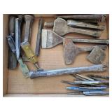 Assorted Chisels and Punches