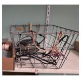Metal Basket and Fan