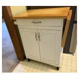 Rolling Butcher Block