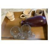 Assorted Ceramic and Glassware Set