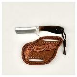 Custom Skinner Knife & Sheath